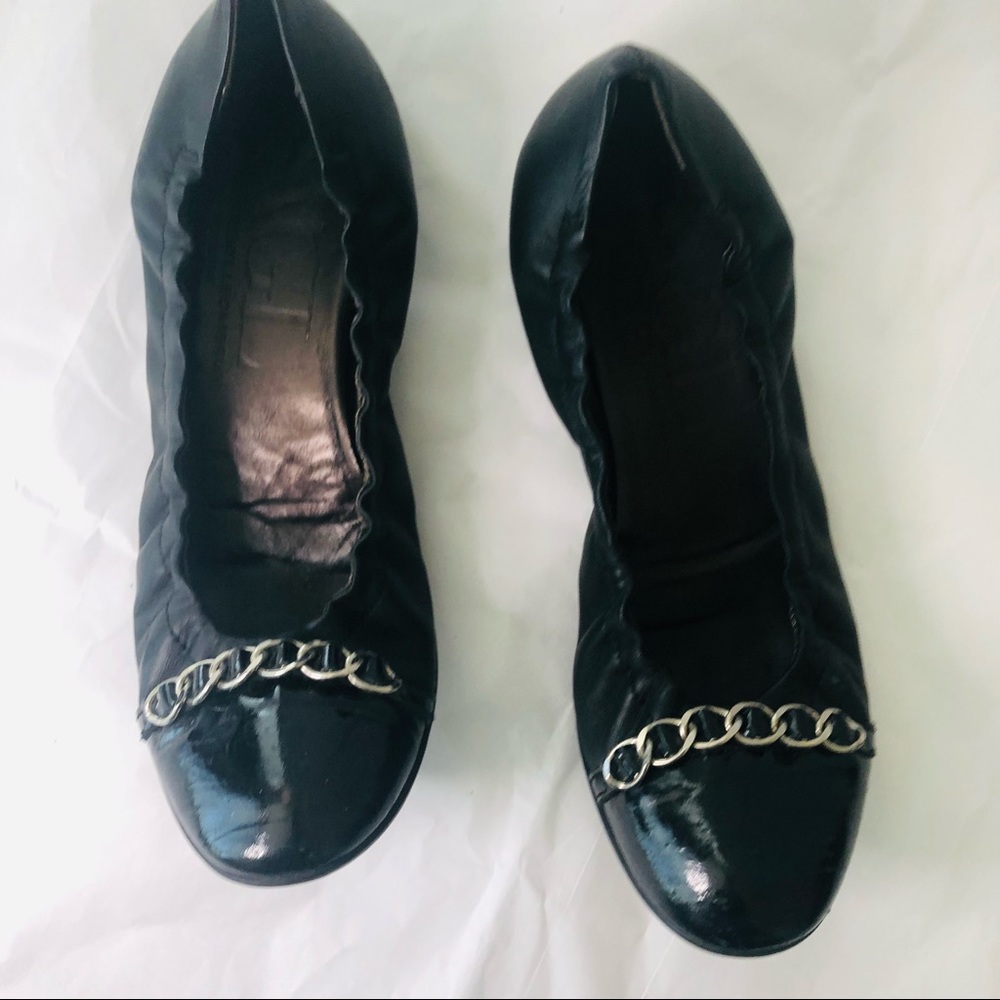Attilio Gusti Leombroni Leather Flats
